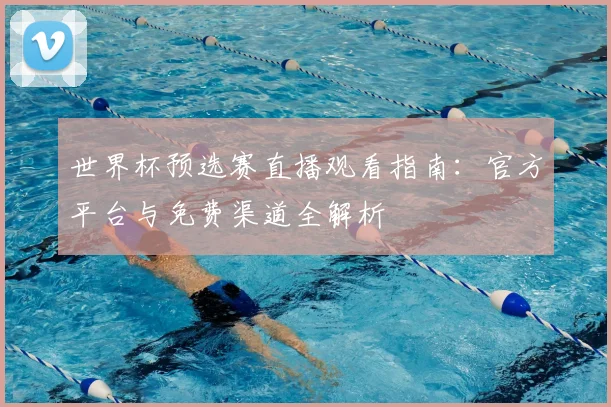 世界杯预选赛直播观看指南:官方平台与免费渠道全解析